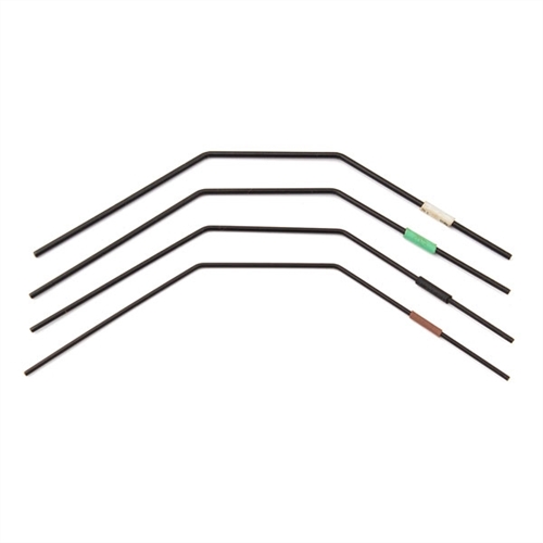 TEAM ASSOCIATED B64 ROLL BAR SET, FRONT, SOFT